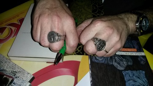 O grifo de Abdera nos dedos de Mutarelli